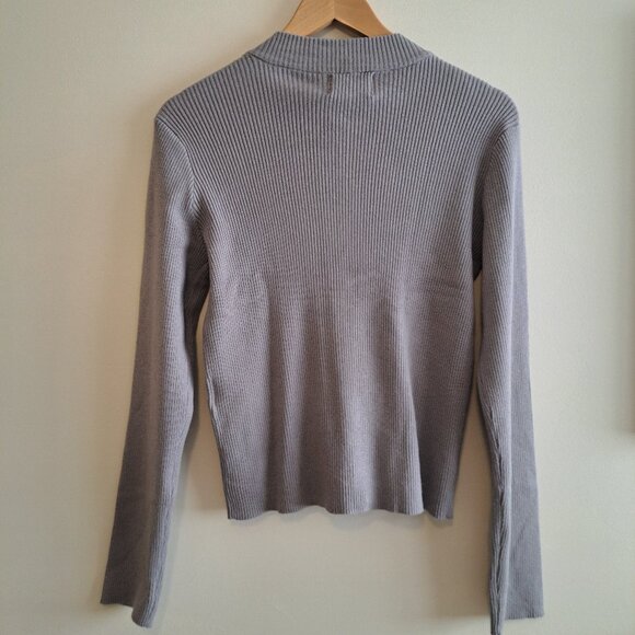 Women's PIECES long sleeve knit cardigan - Picture 6 of 9